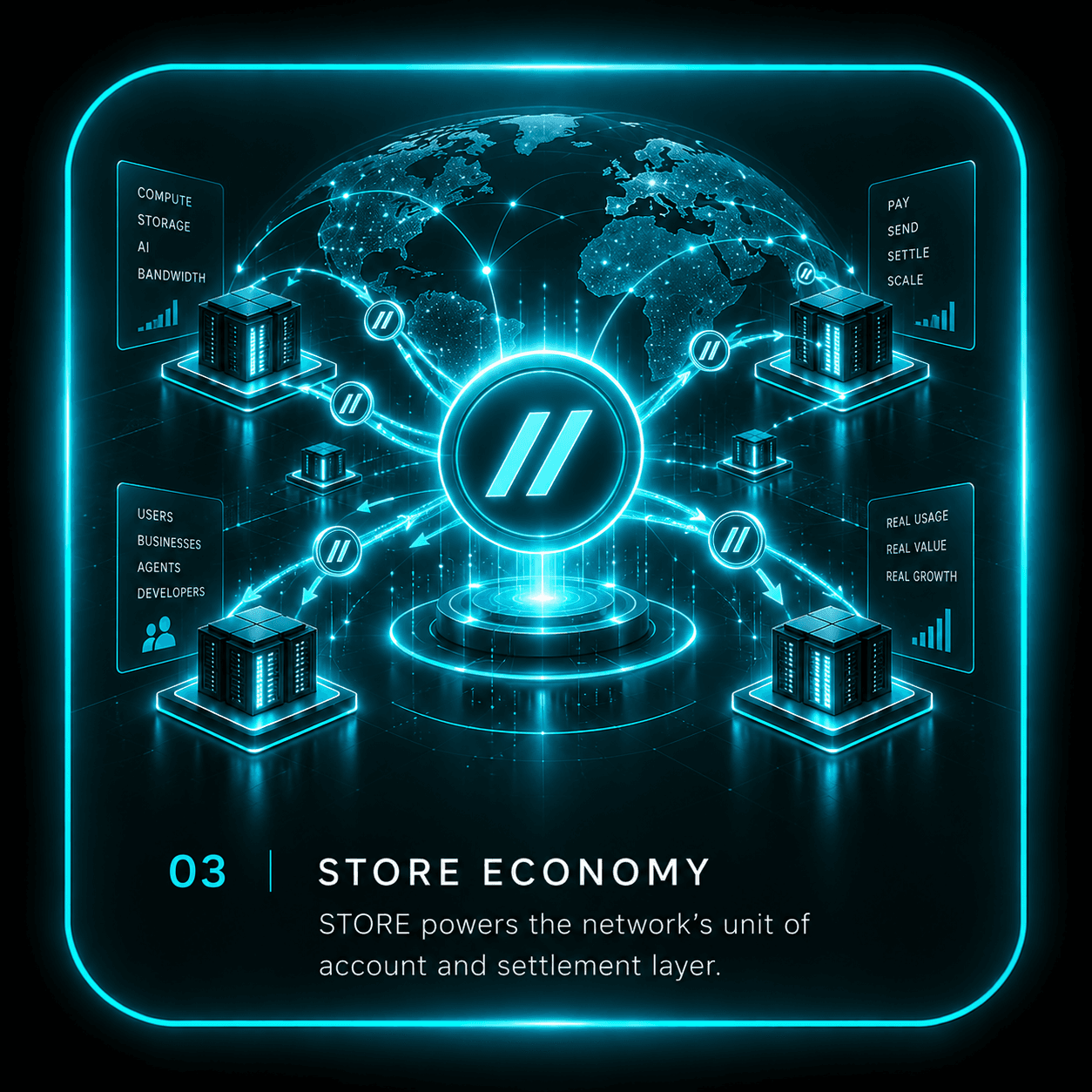 STORE Economy: One token. Multiple jobs.